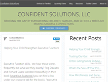 Tablet Screenshot of confidentsolutions.org